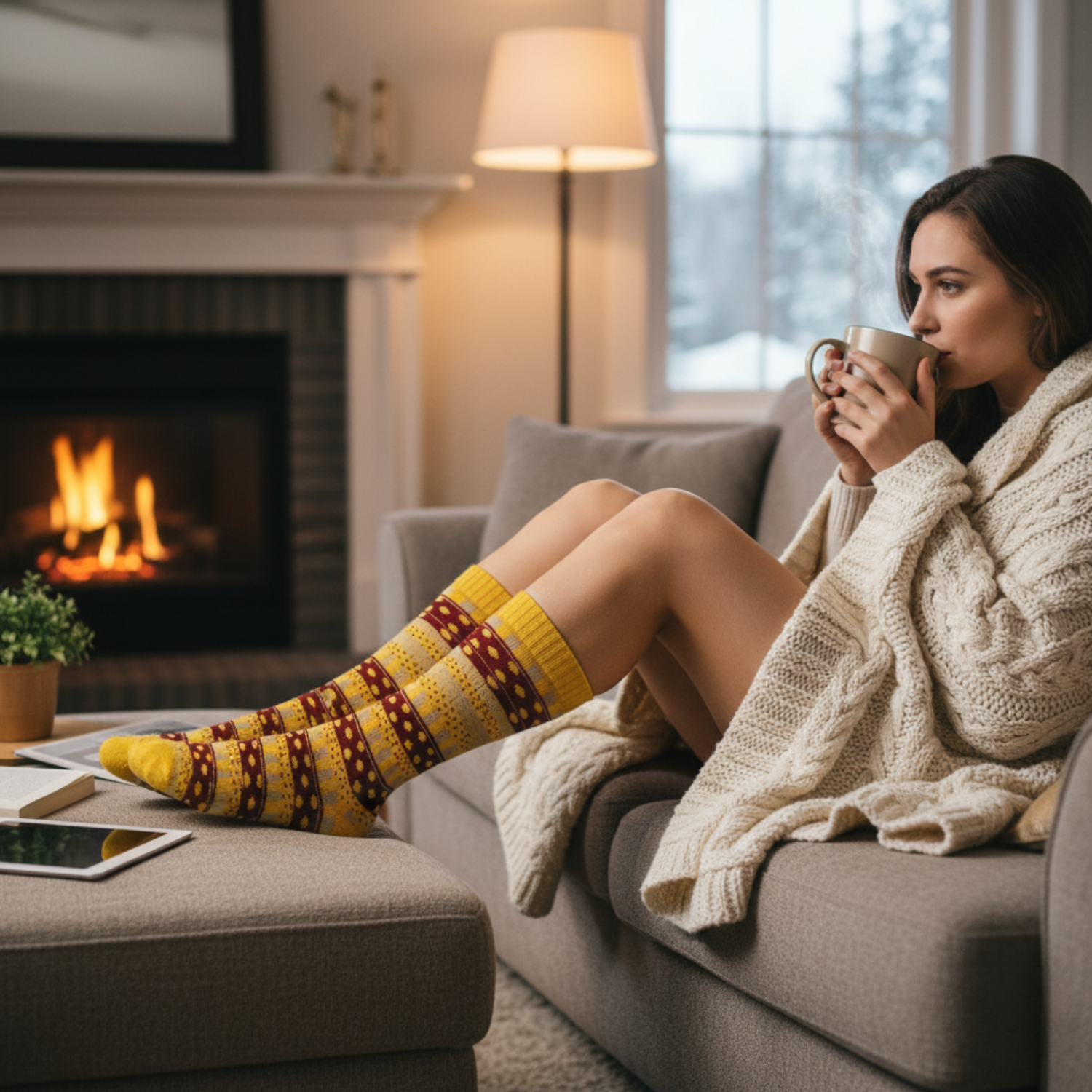 Festive Fusion: Bold Patterns, Cozy Feels