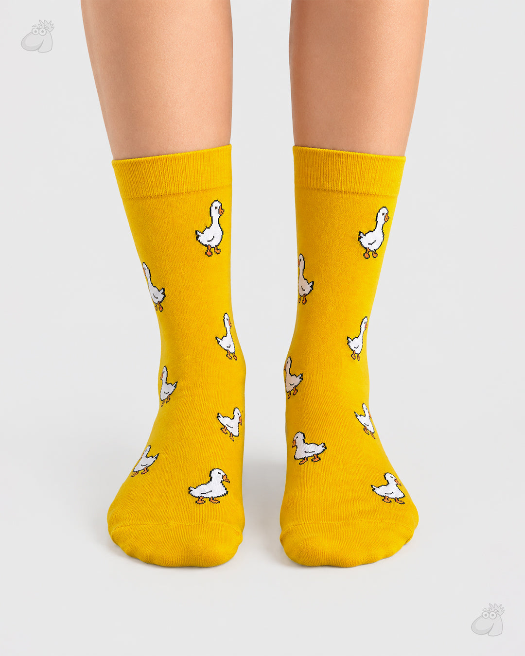 Duck Socks Sockscarving- Rainy Days Edition