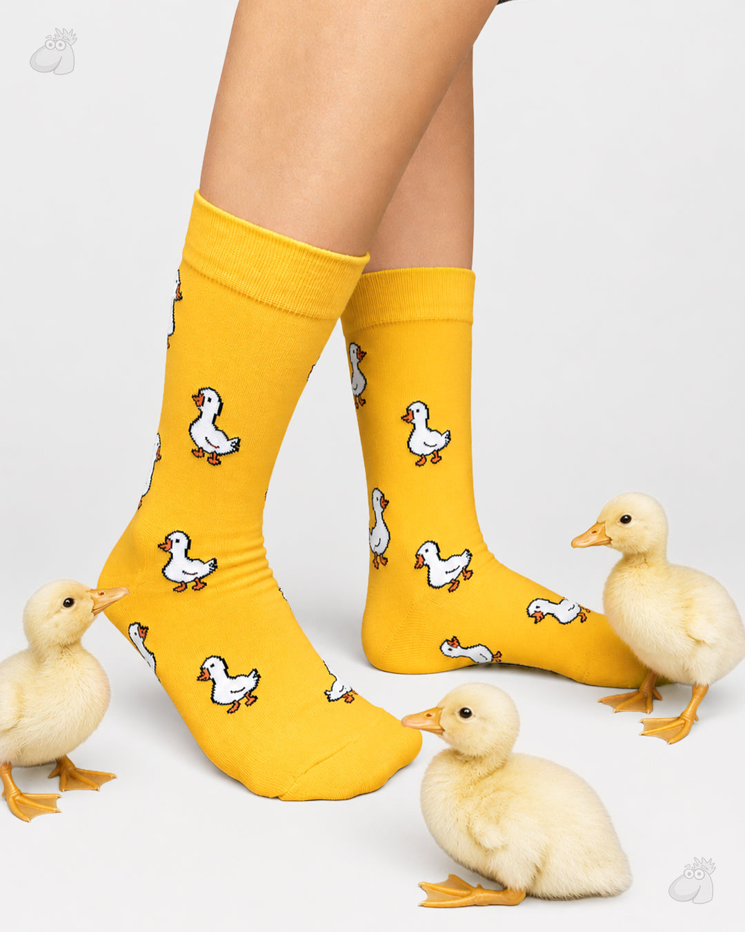 Duck Socks Sockscarving- Rainy Days Edition