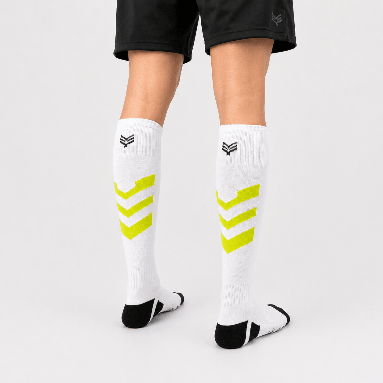 '-Goal Grabbers Socks - White/Neon-