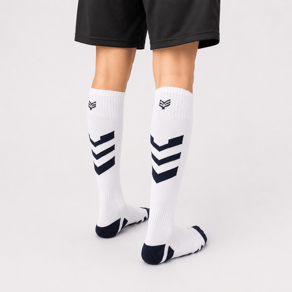 '-Goal Grabbers Socks - White/Black-