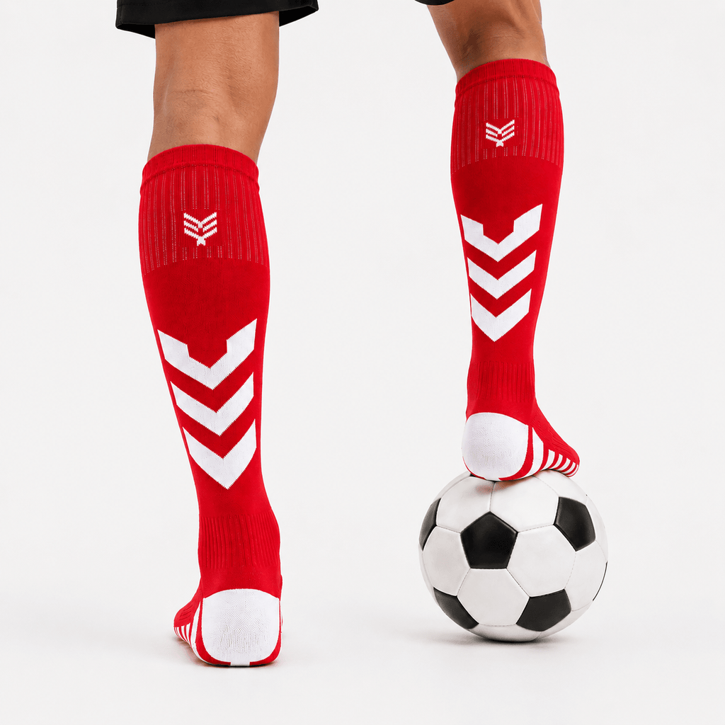 '-Goal Grabbers Socks - Red-