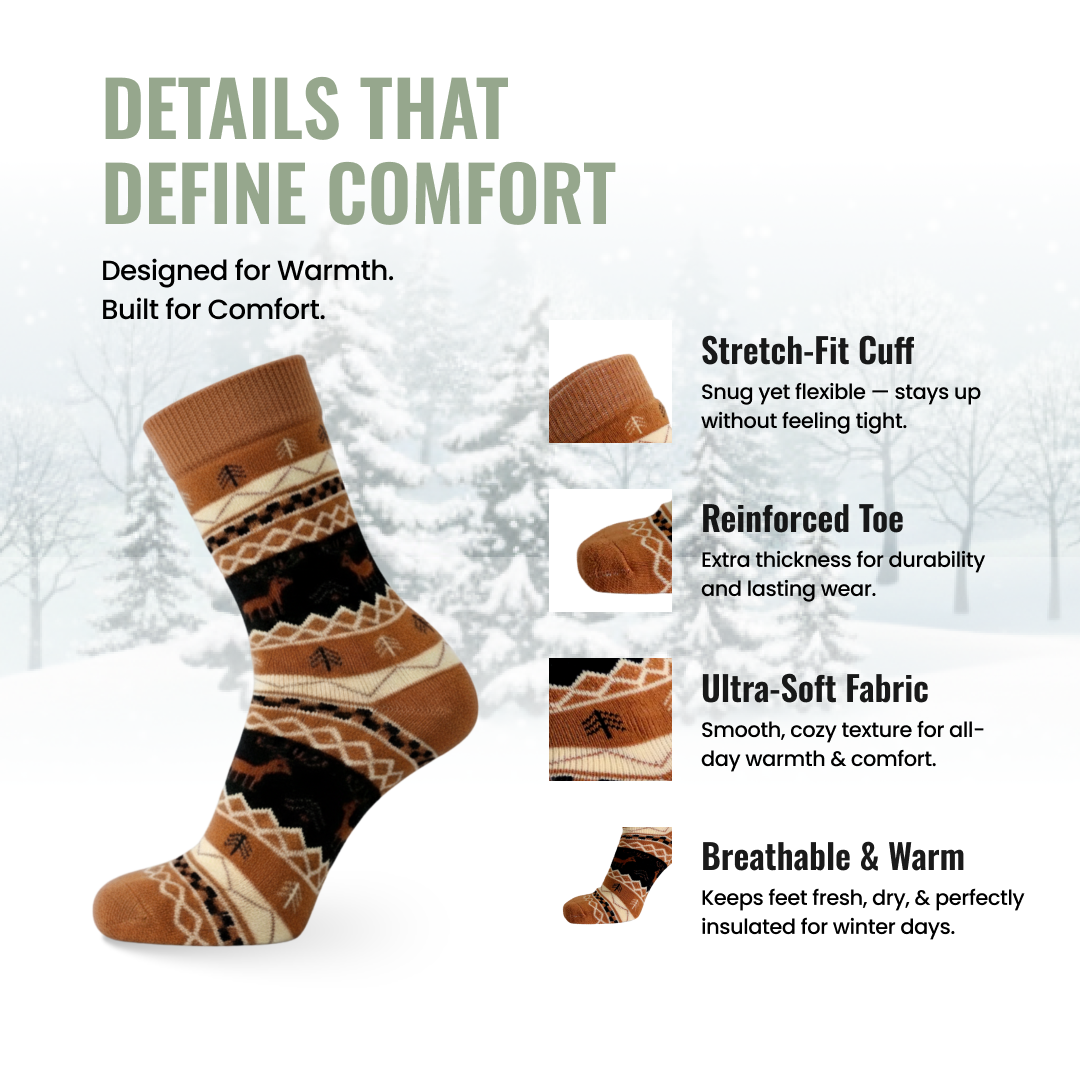 Forest Hearth: Winter's Warm Embrace