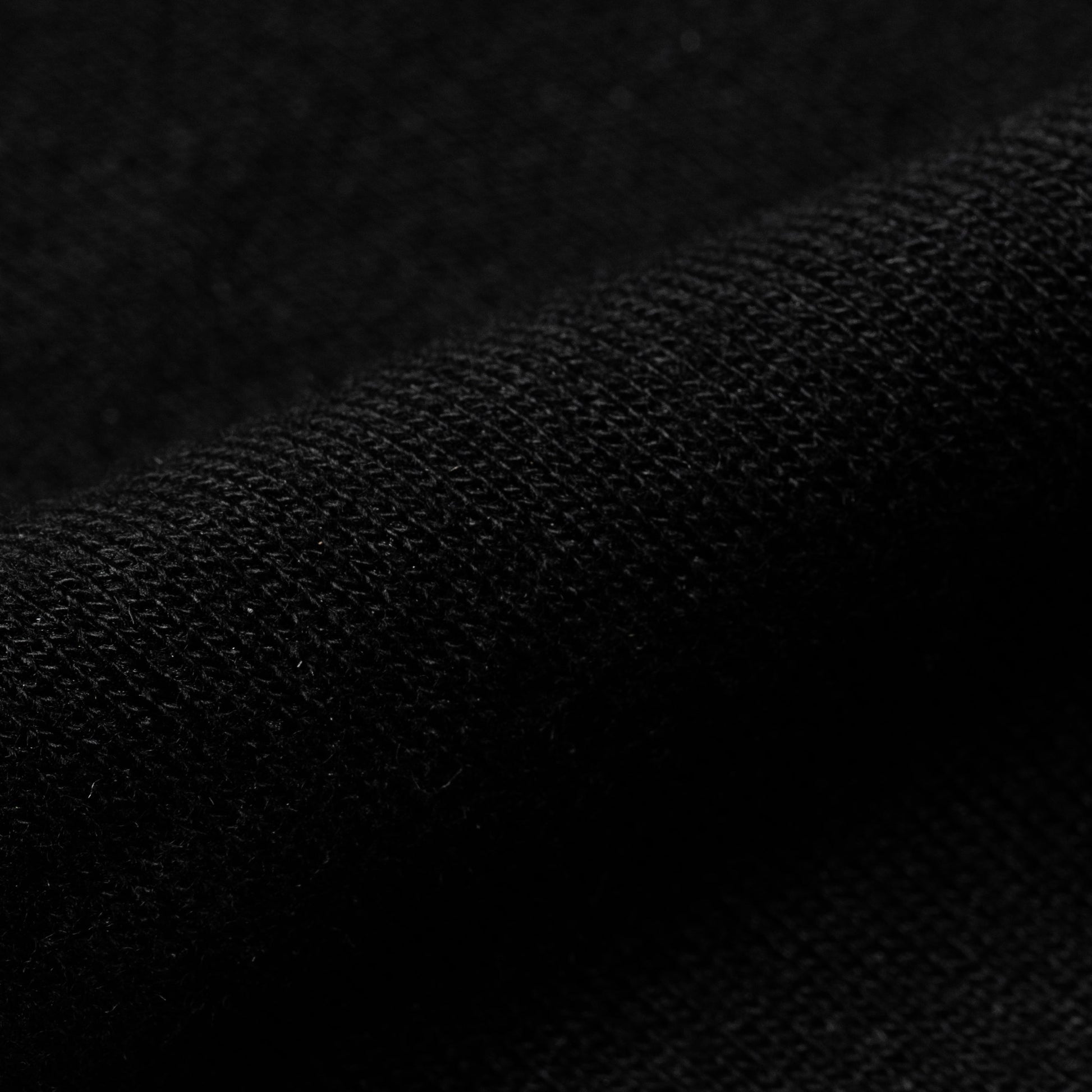 Close-up of black textured fabric