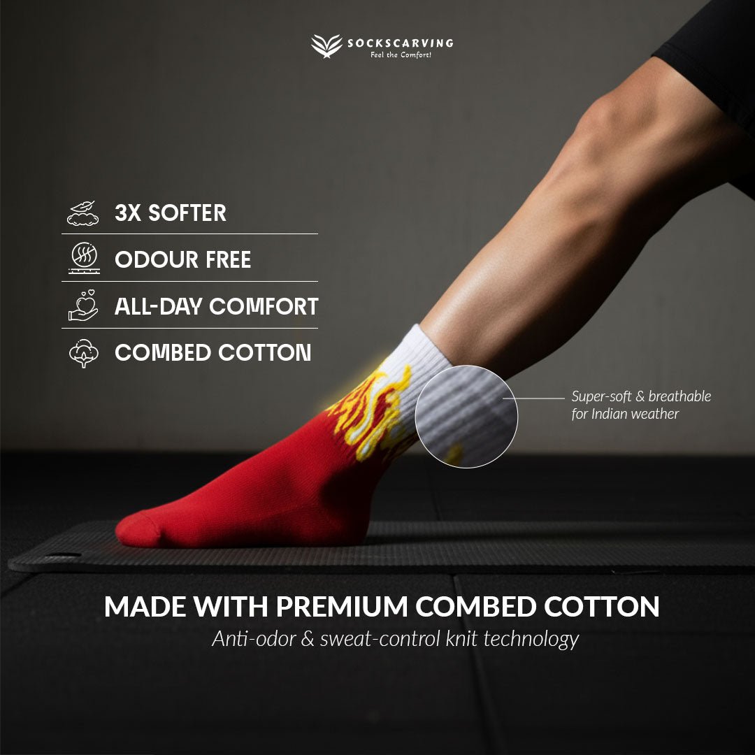 Elemental Blaze: Feel the Energy - Sockscarving - Feel The Comfort