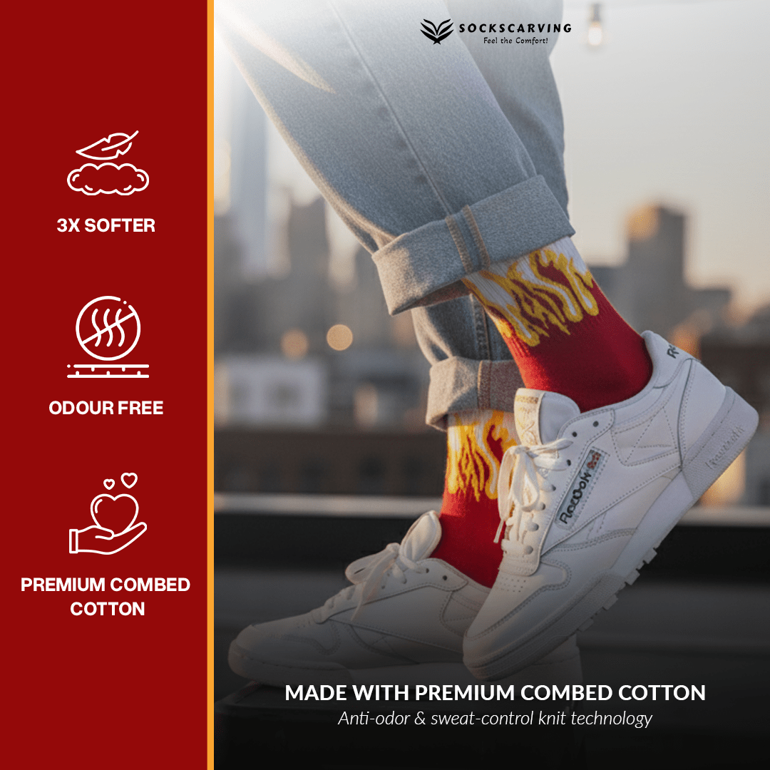 Elemental Blaze: Feel the Energy - Sockscarving - Feel The Comfort