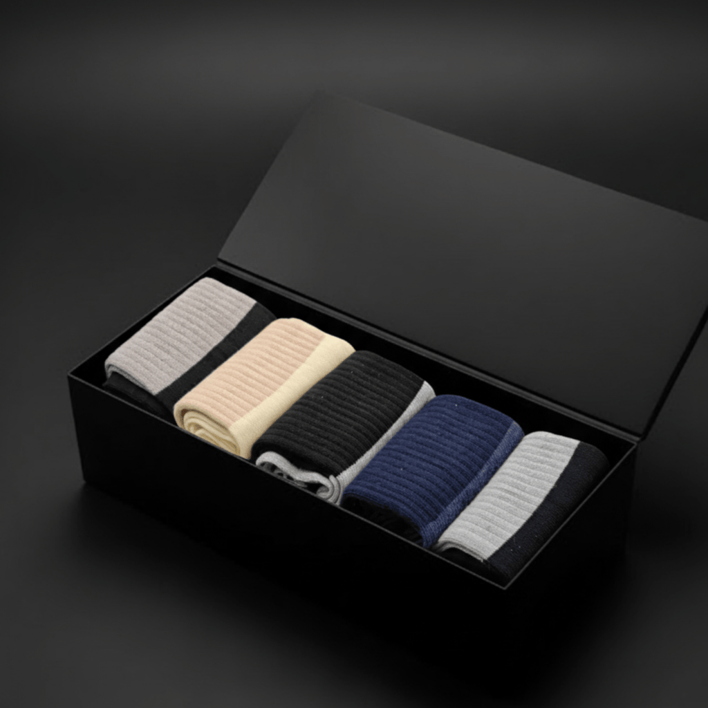 Heritage Rib: The Foundation of Refinement - Sockscarving - Feel The Comfort