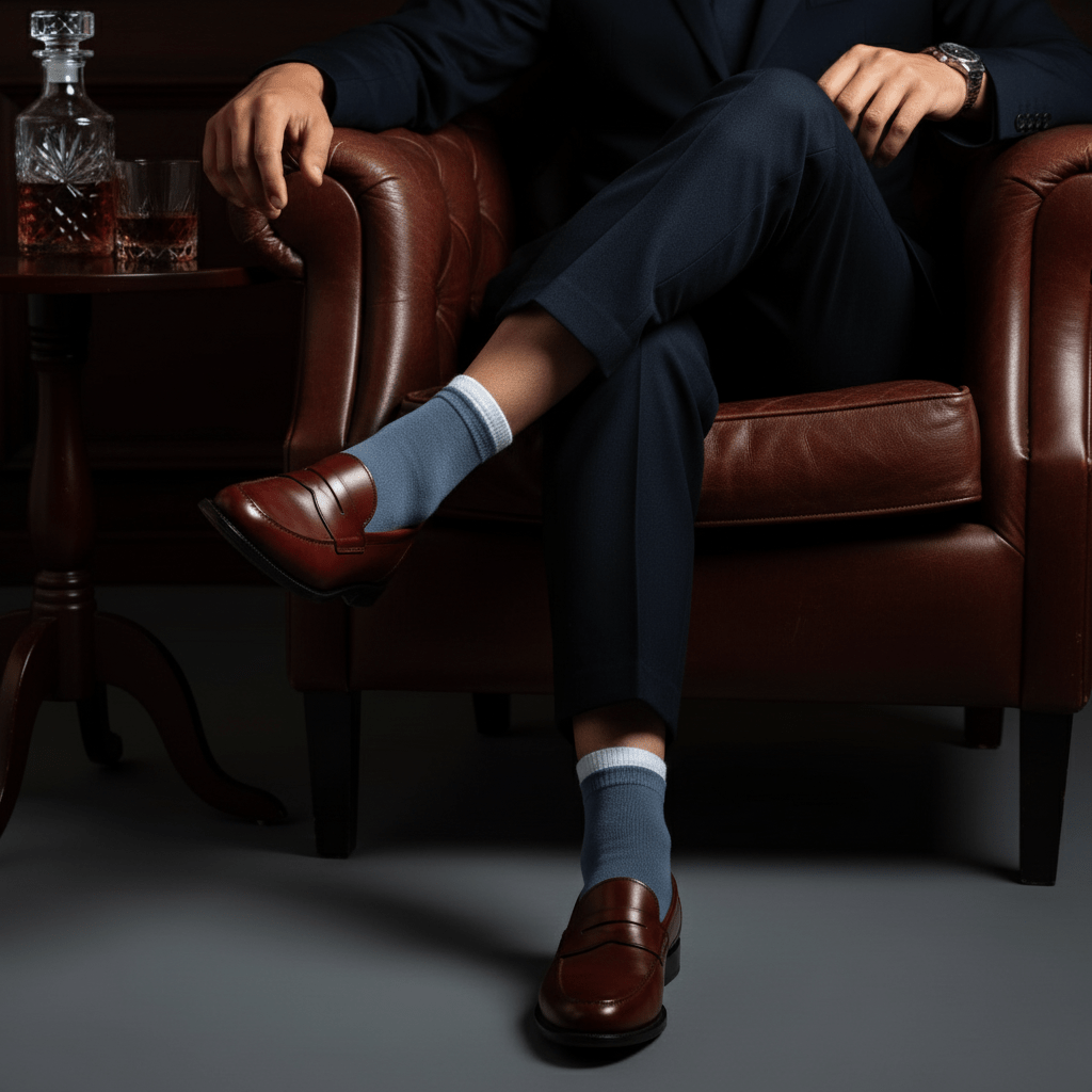 Horizon Hues - Bombay Grey - Sockscarving - Feel The Comfort