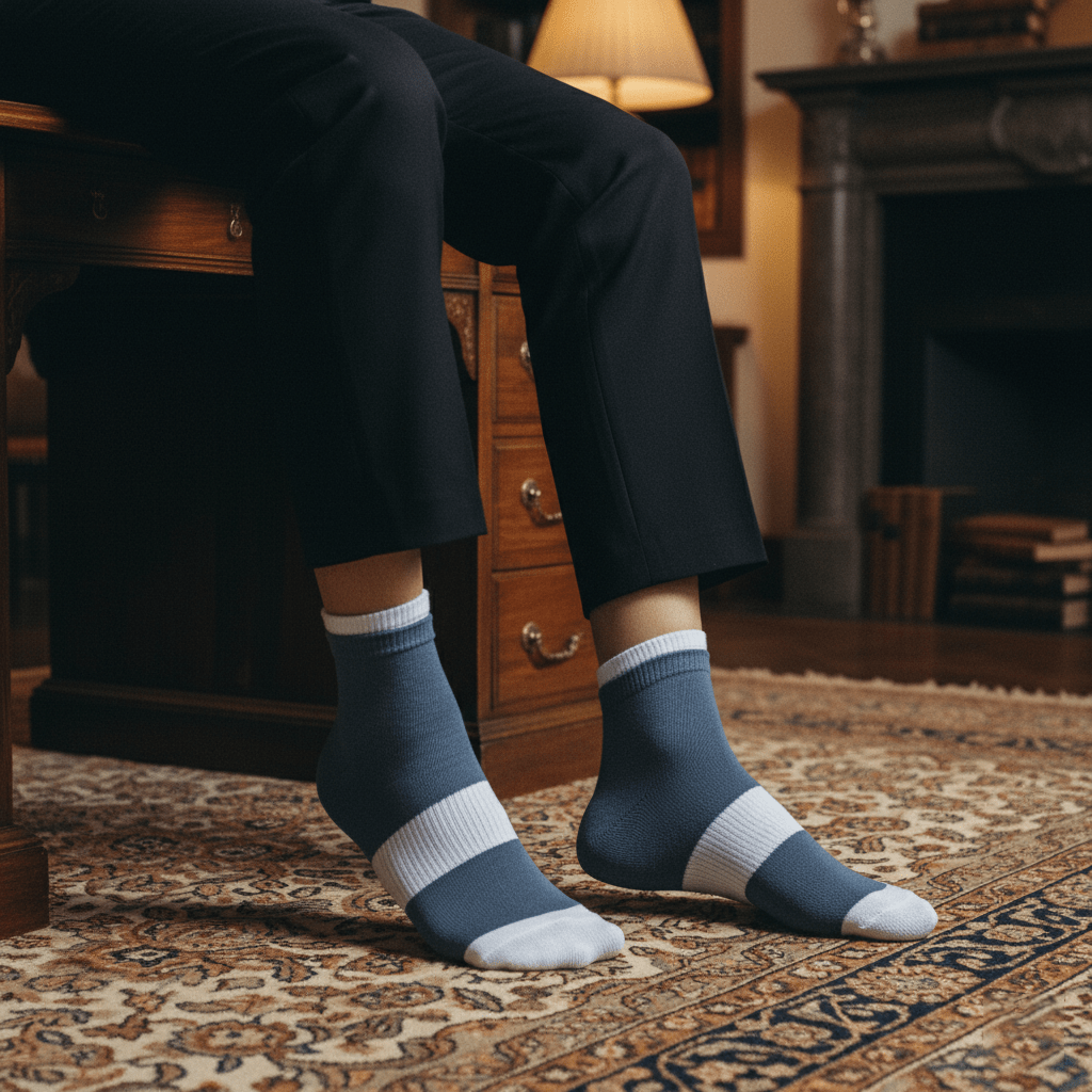 Horizon Hues - Bombay Grey - Sockscarving - Feel The Comfort