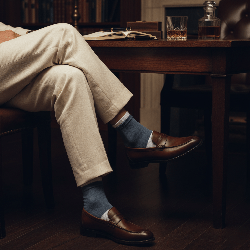 Horizon Hues - Bombay Grey - Sockscarving - Feel The Comfort