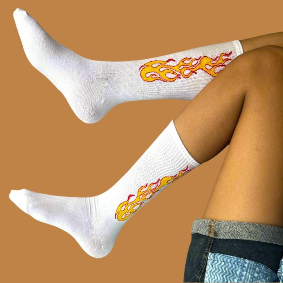 Elemental Flicker: Ignite Your Vibe - WHITE/YELLOW FLAME
