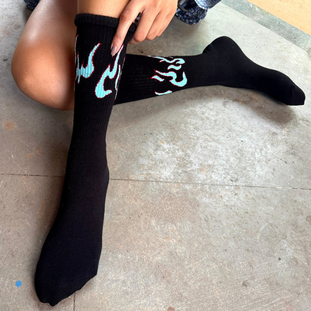 FIRE 2.0 EDITION- BLACK/BLUE FLAME