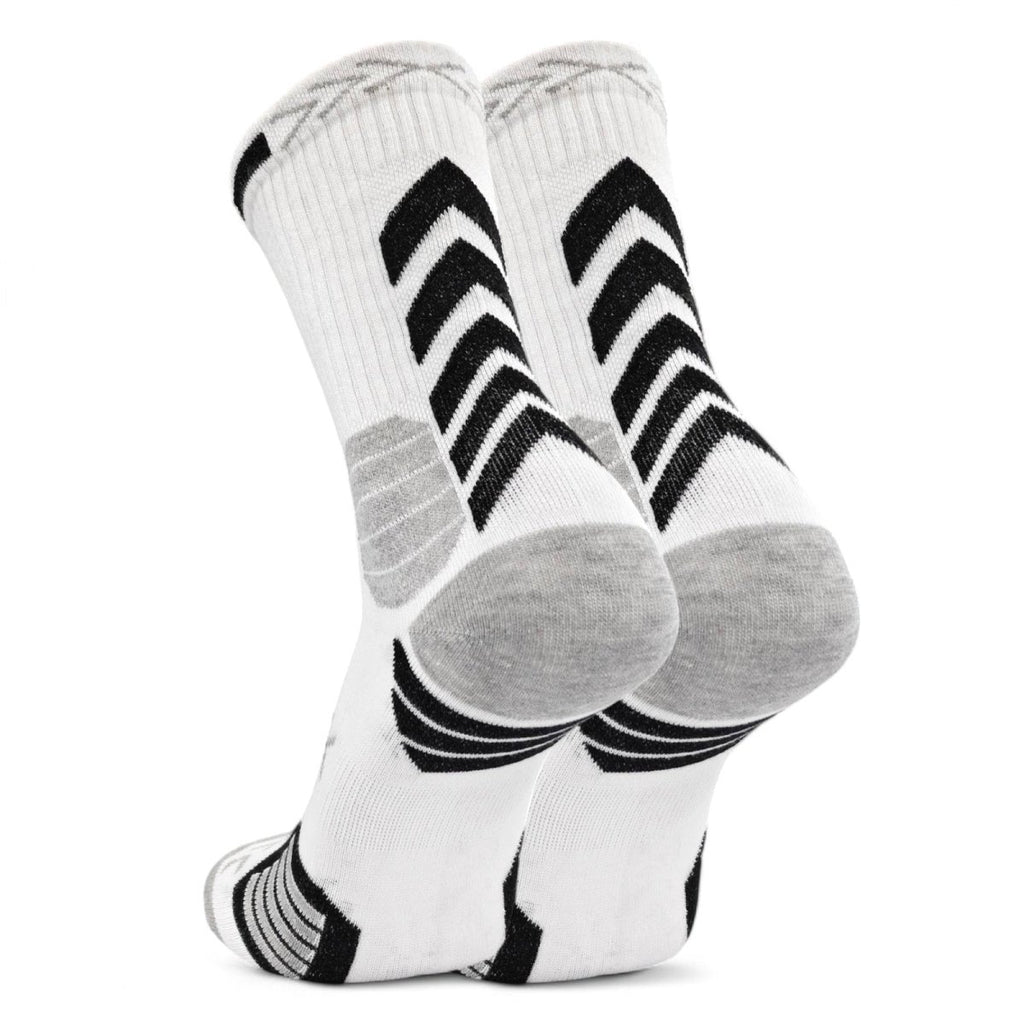 Velocity V - WHITE/GREY - Sockscarving - Feel The Comfort