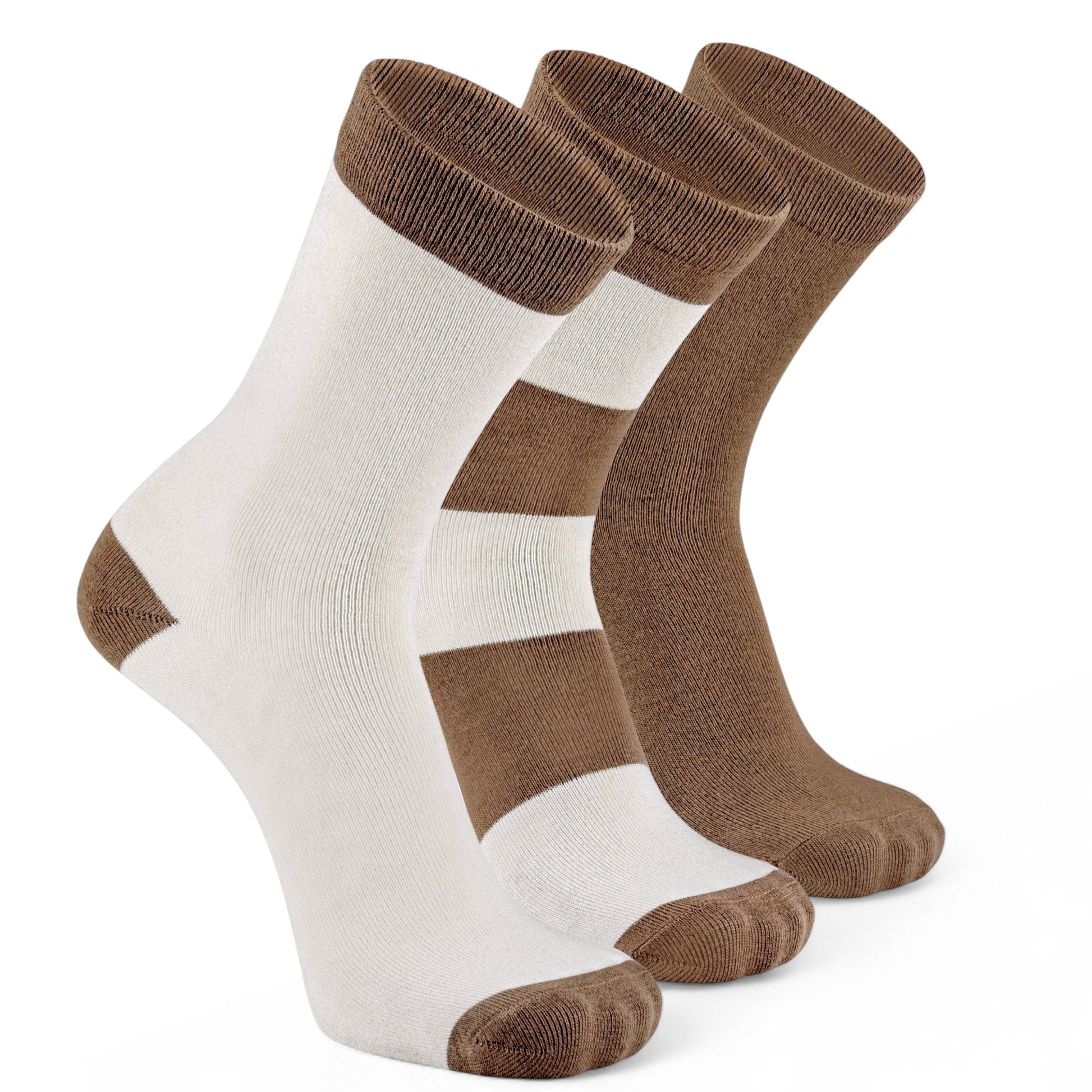 Timeless Toes Bamboo Crew Length Socks