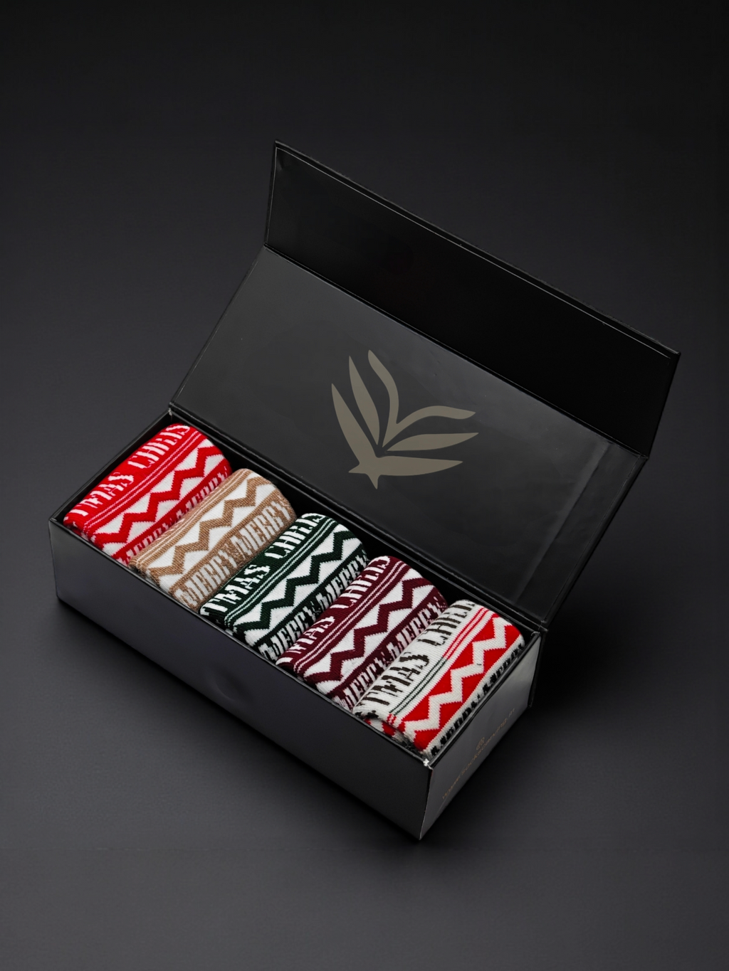 Christmas Morning Full-Pattern Socks (5-Pack)