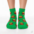 Burger - Munch edition Ultra Light Designer Ankle Sock