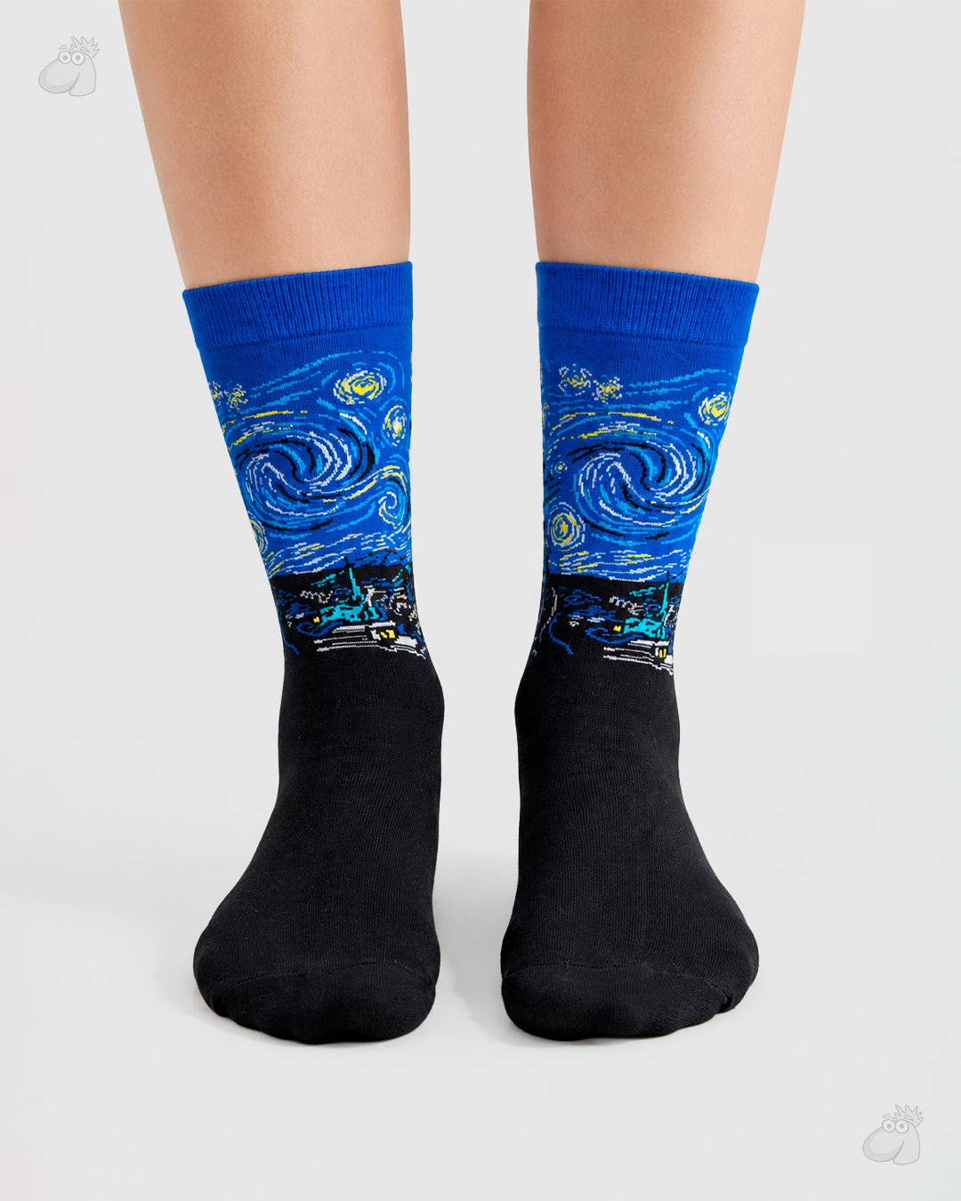 Midnight Muse- Masterpiece Edition Ultra Light Designer Crew Sock
