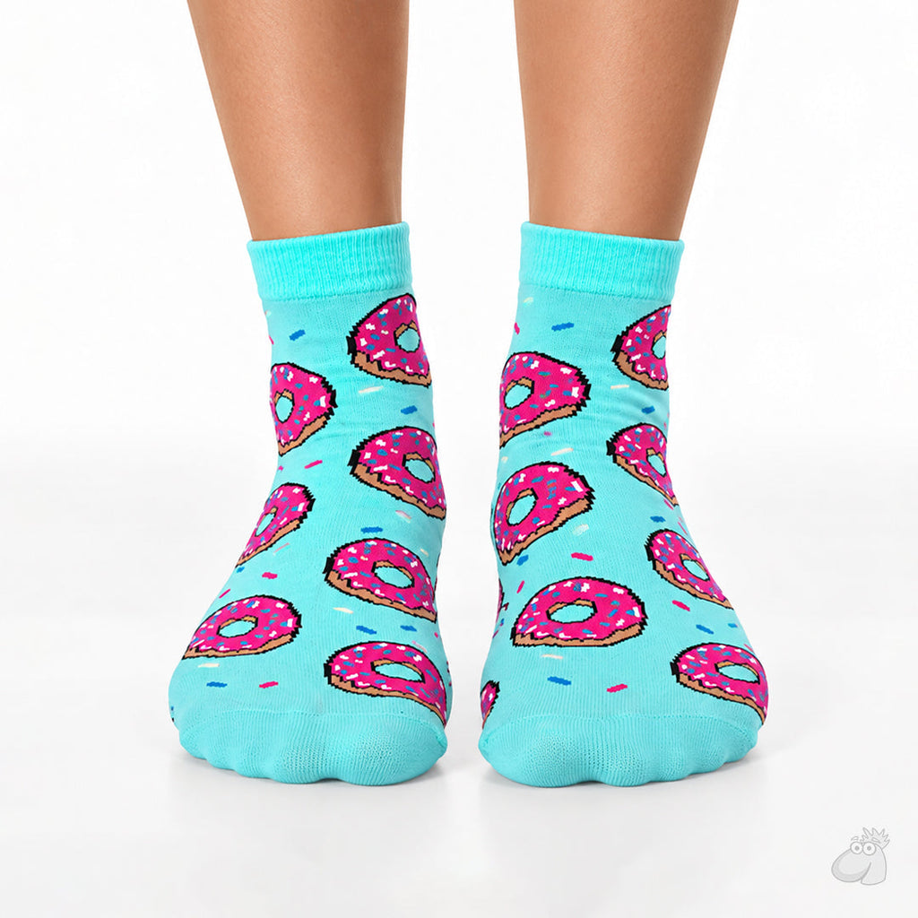Donut - Munch edition Ultra Light Designer Ankle Sock