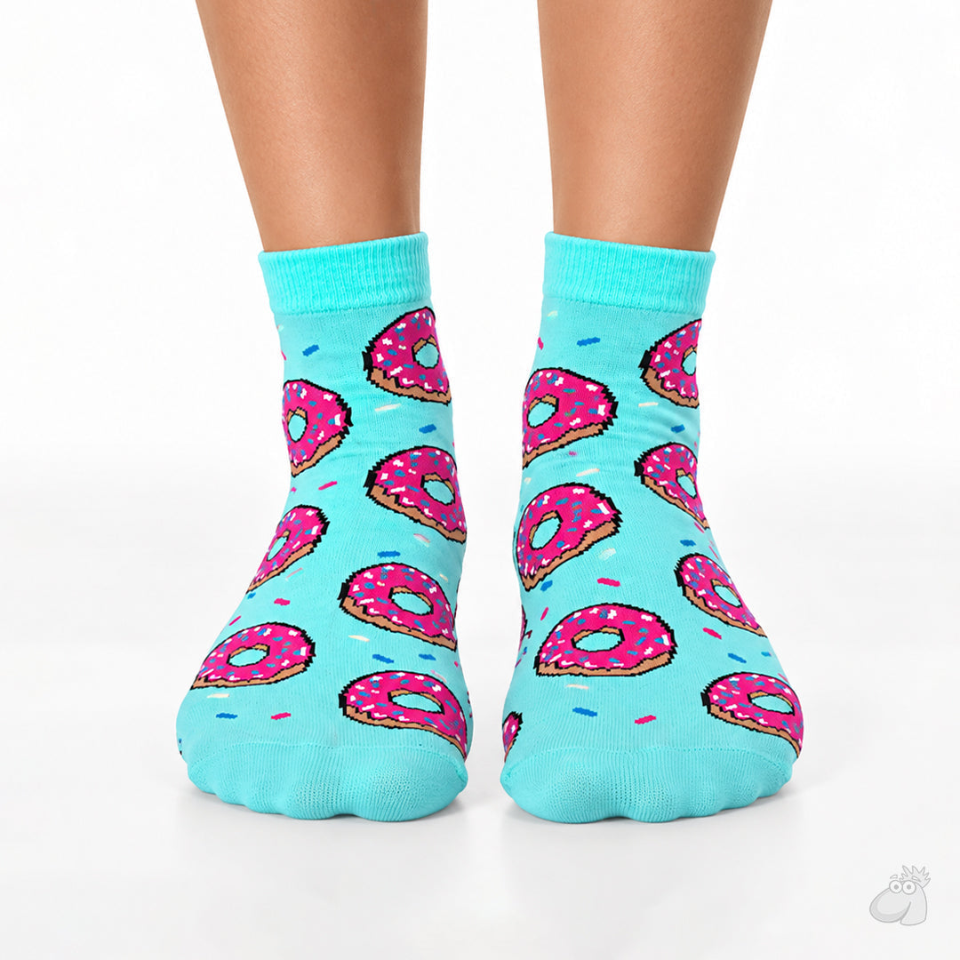 Donut - Munch edition Ultra Light Designer Ankle Sock