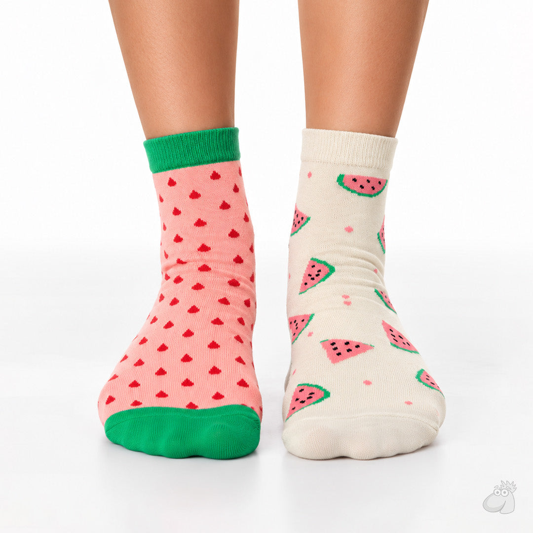 Watermelon - Bunch edition Ultra Light Designer Ankle Sock