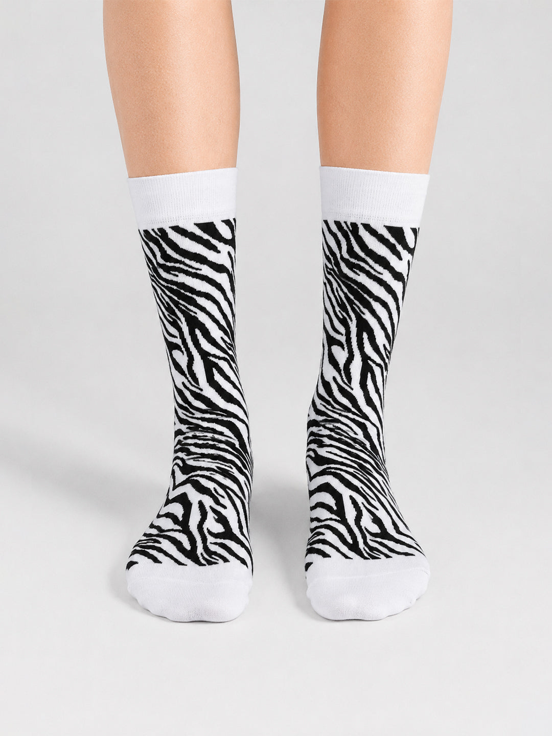 Classic Zebra Socks- Safari Edition