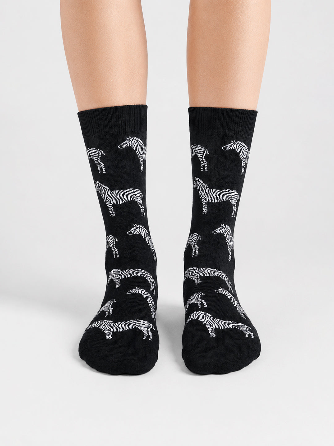 Zebra Socks- Safari Edition