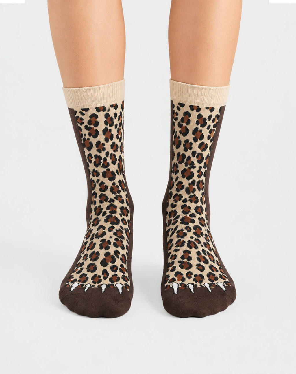 Rouge - Wild legs edition Ultra Light Designer Crew Sock