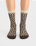 Rouge - Wild legs edition Ultra Light Designer Crew Sock