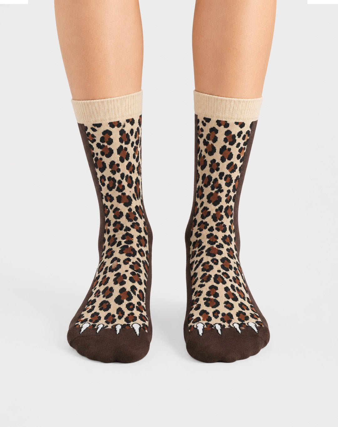 Rouge - Wild legs edition Ultra Light Designer Crew Sock