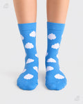 Monsoon- Cloud Ultra Light Designer Crew Sock