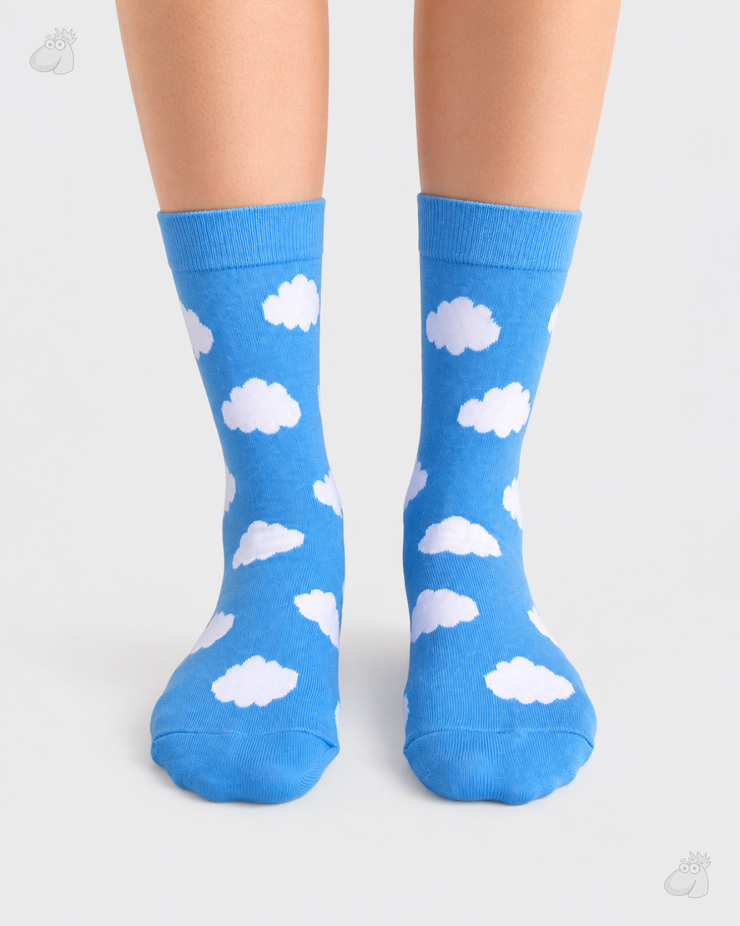 Cloud Socks Sockscarving- Rainy Days Edition