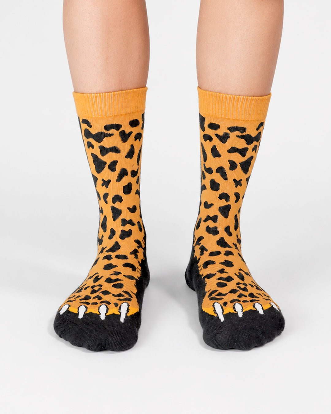 Pounce - Wild legs edition Ultra Light Designer Crew Sock