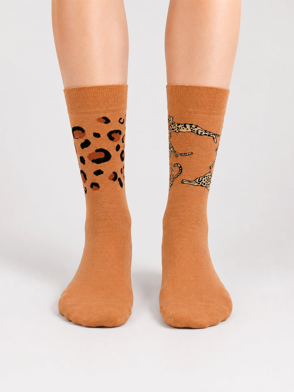 Safari- Spots & Sprints Ultra Light Designer Crew Sock