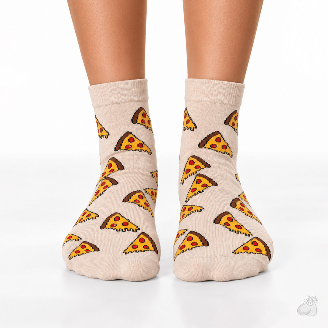 Pizza - Munch edition Ultra Light Designer Ankle Sock