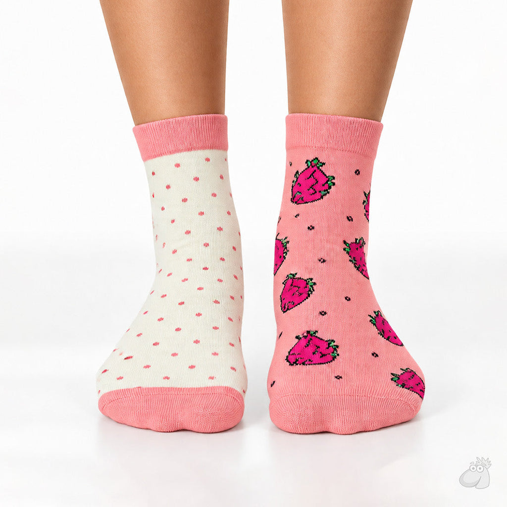 Dragon Fruits - Bunch edition Ultra Light Designer Ankle Sock