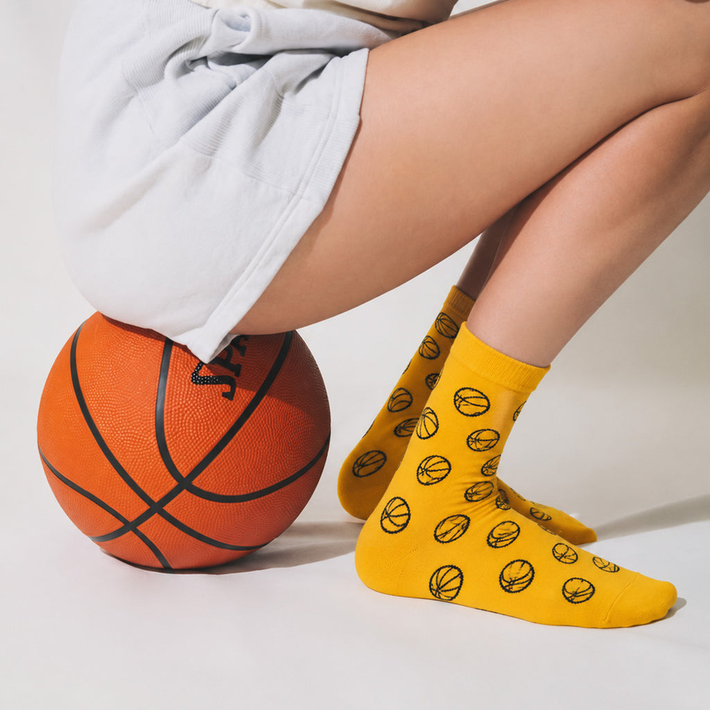 LA Hoops Crew Socks