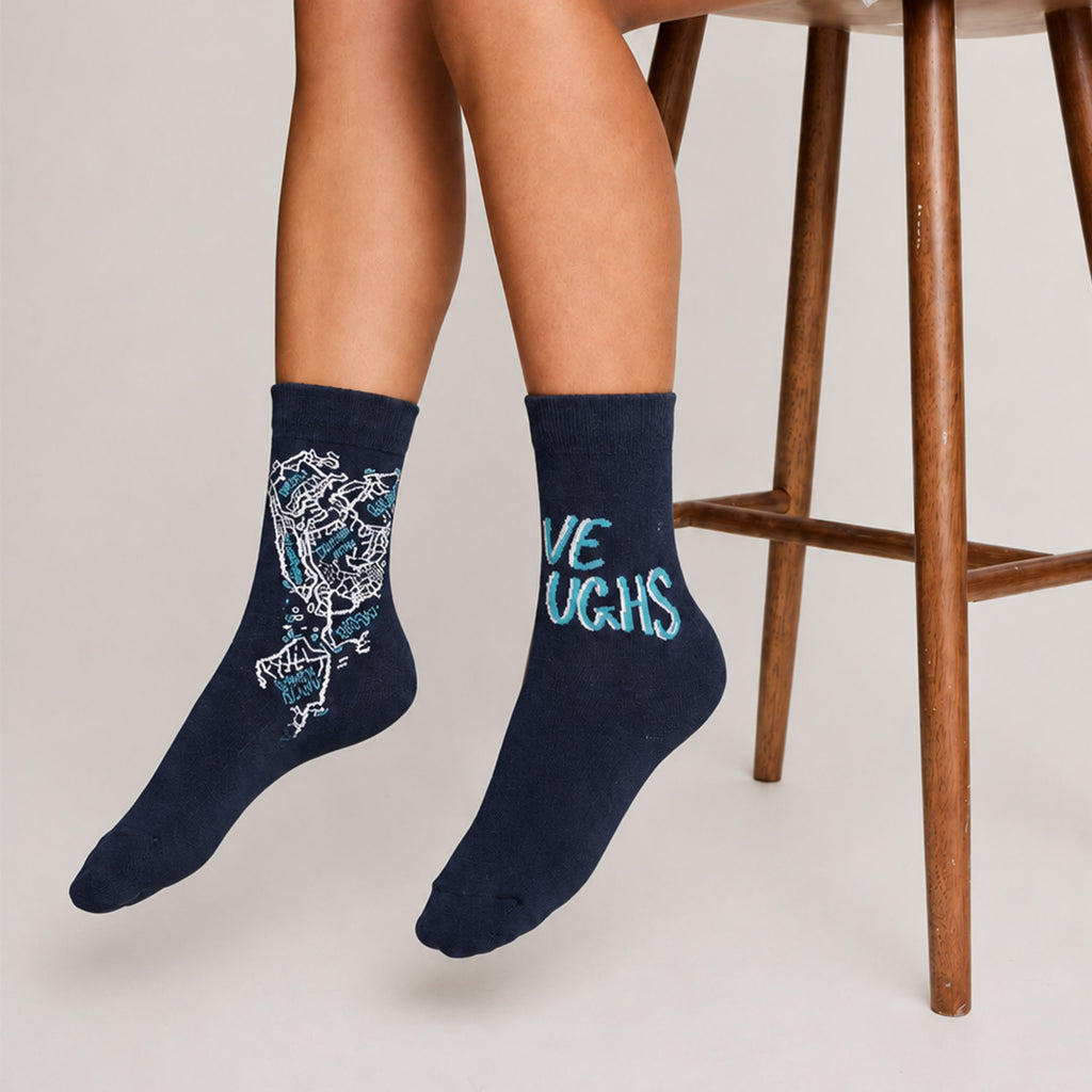 Brooklyn Streets Crew Socks
