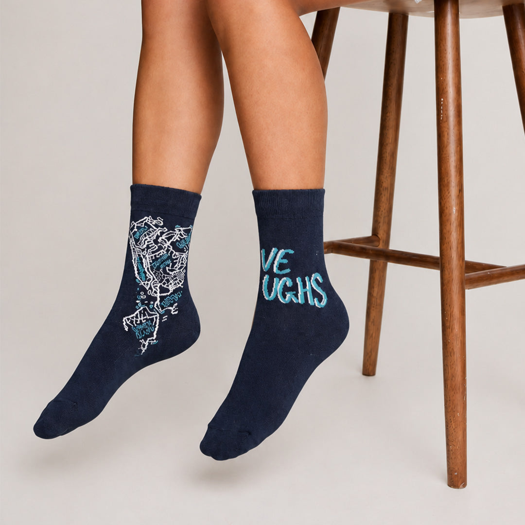Brooklyn Streets Crew Socks