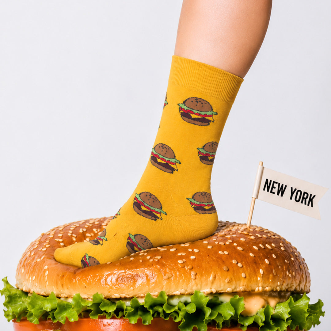 Burger Joint Crew Socks
