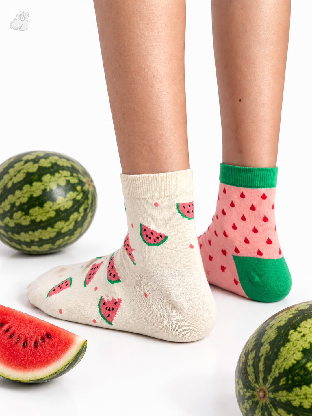 Watermelon - Bunch edition Ultra Light Designer Ankle Sock