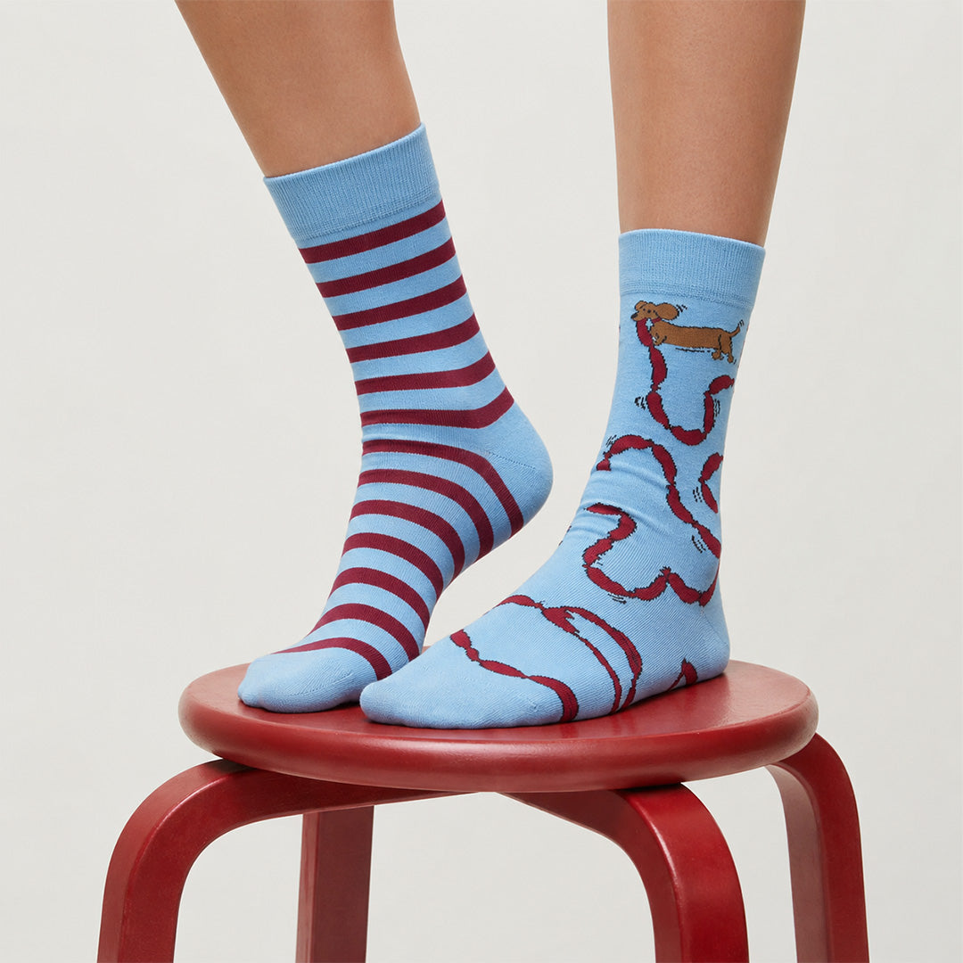 Central Park Hot Dog Socks