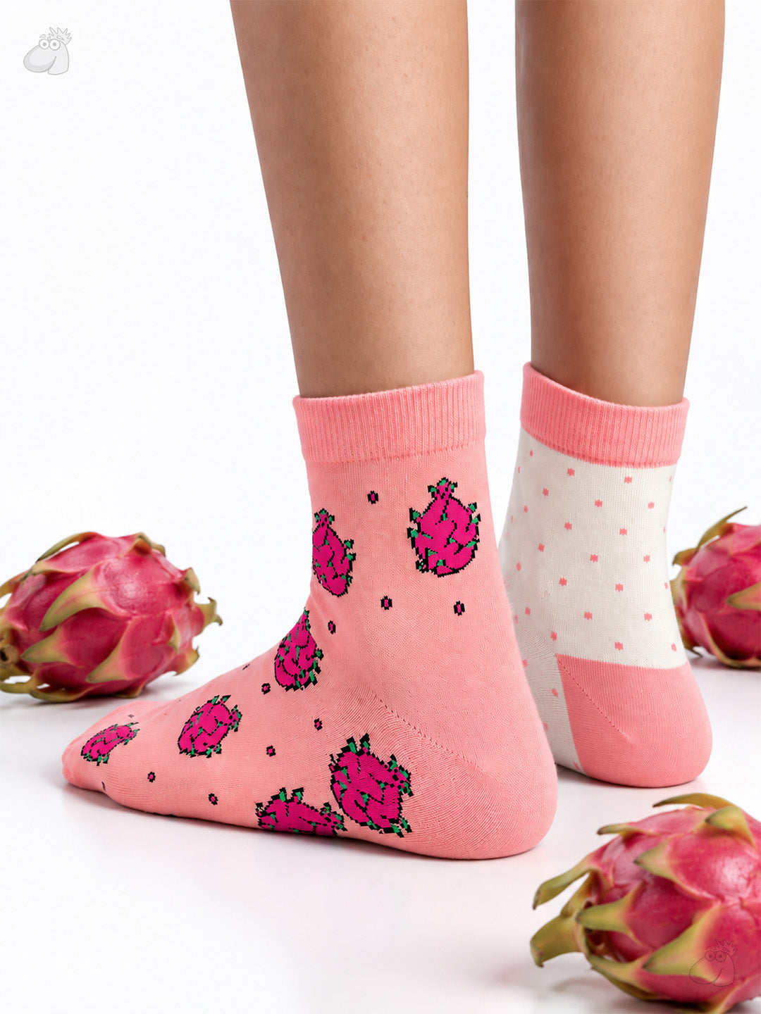 Dragon Fruits - Bunch edition Ultra Light Designer Ankle Sock