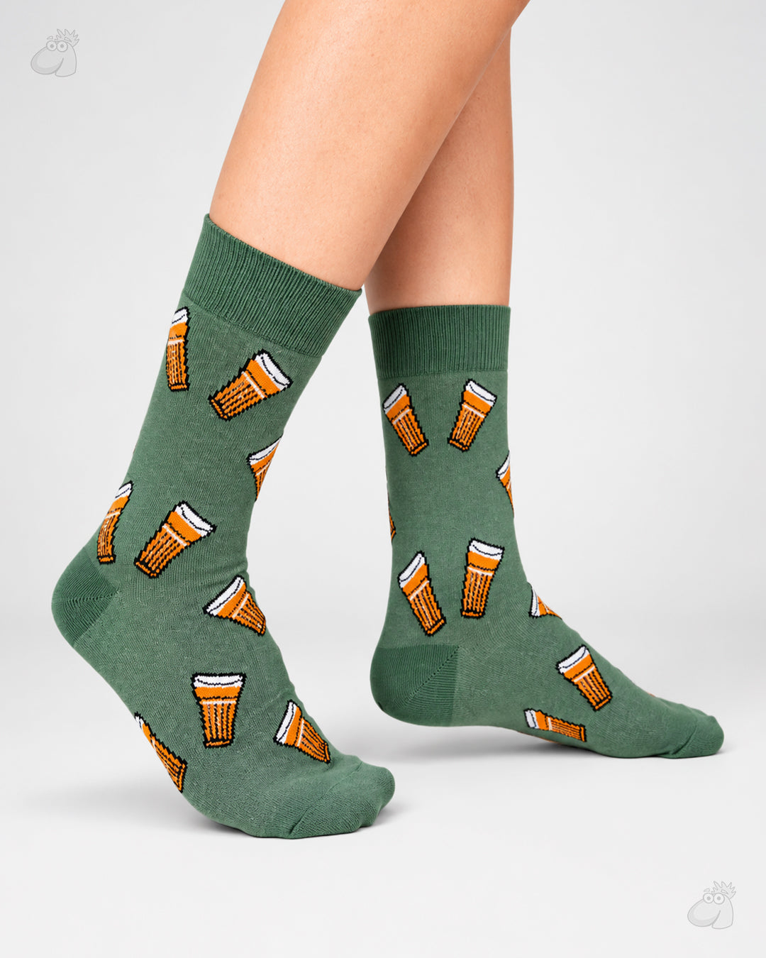 Chai Socks Sockscarving- Rainy Days Edition