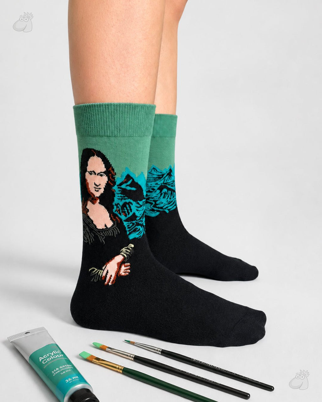 Inner Thoughts- Masterpiece Edition Ultra Light Designer Crew Sock