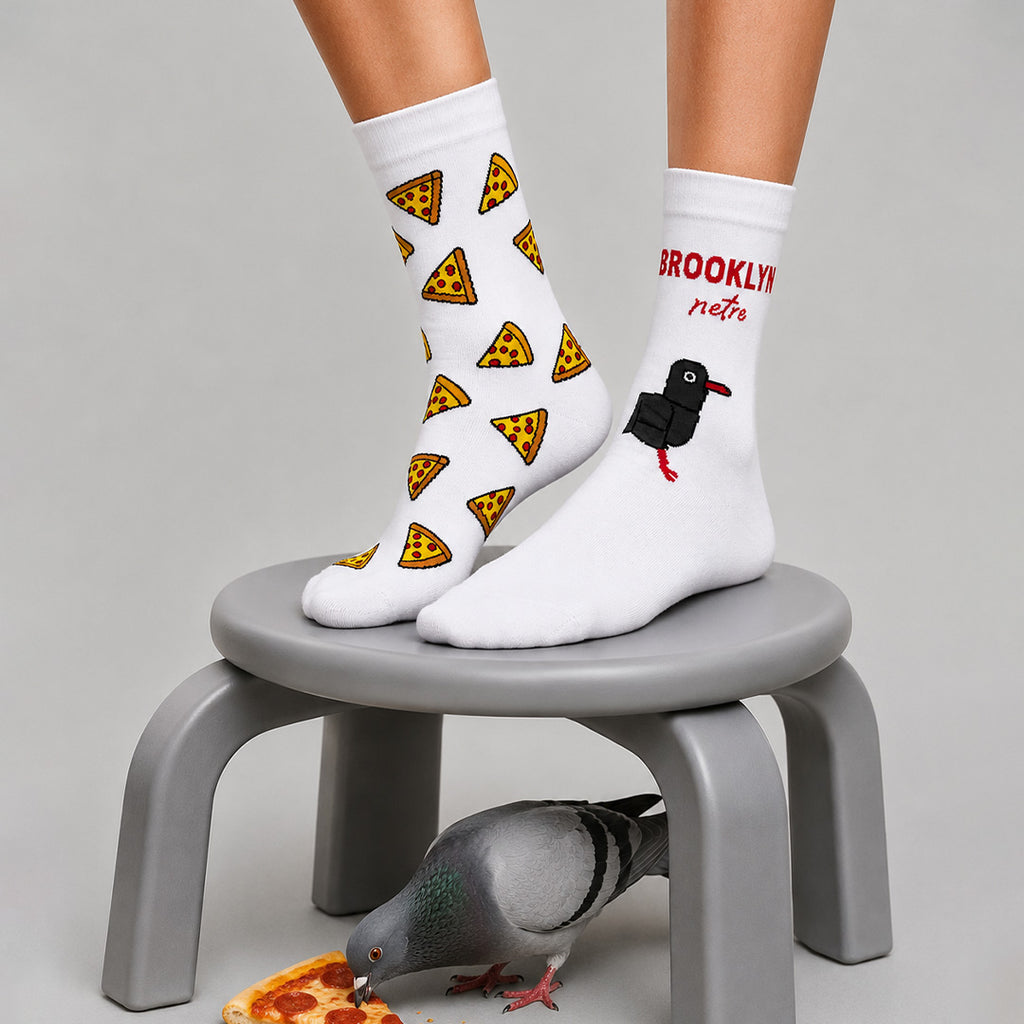 Brooklyn Pizza Crew Socks