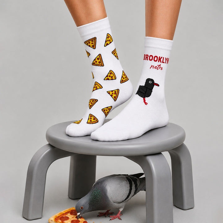 Brooklyn Pizza Crew Socks