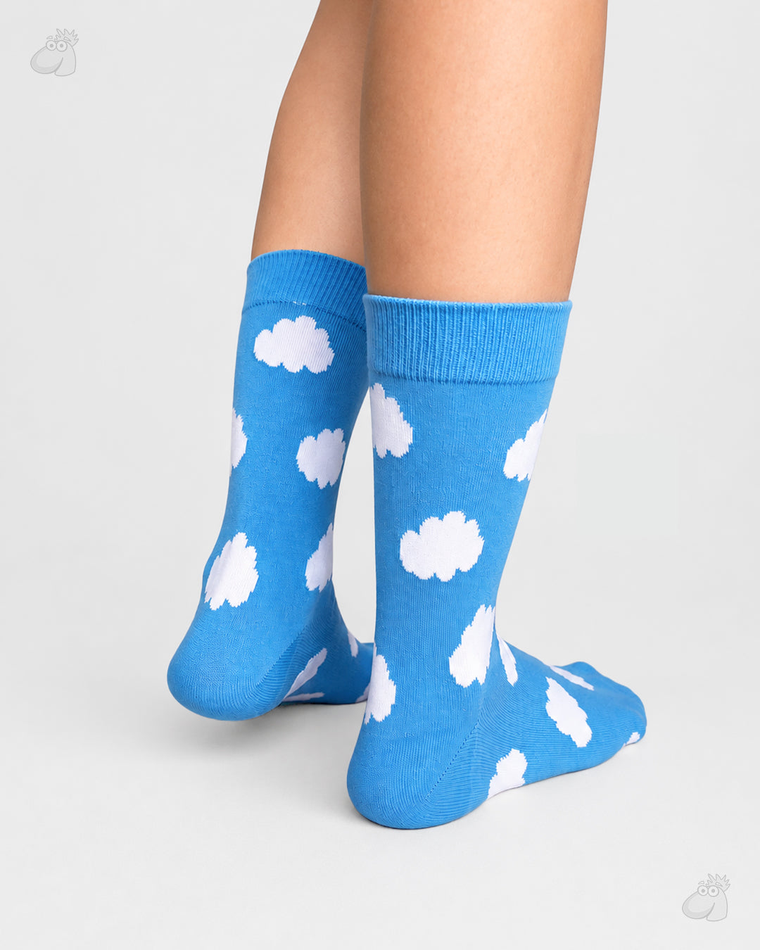 Cloud Socks Sockscarving- Rainy Days Edition