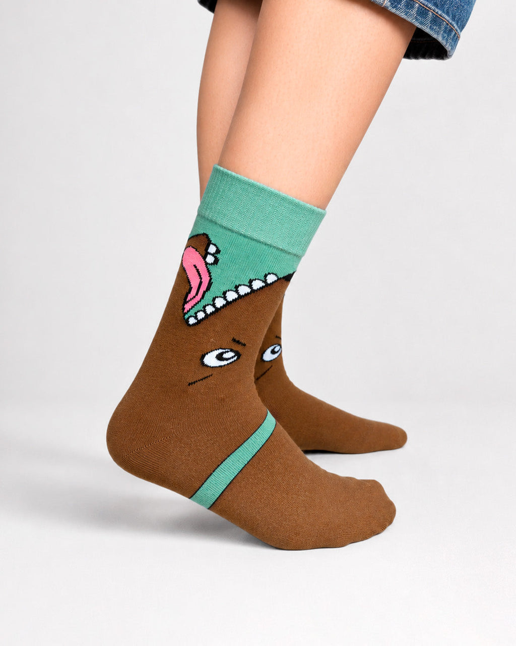Dog- Jaws & Claws Ultra Light Designer Crew Sock