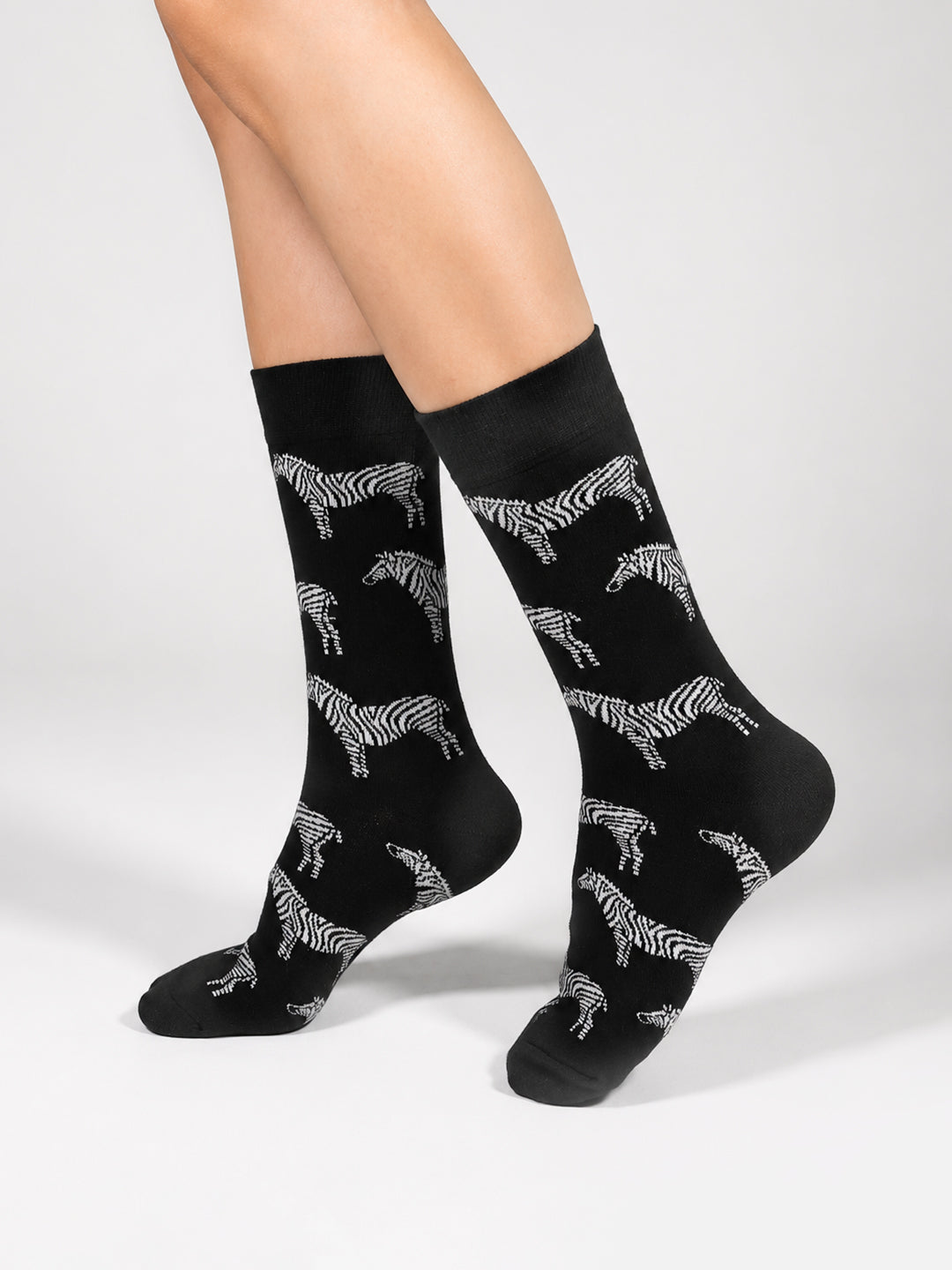 Zebra Socks- Safari Edition