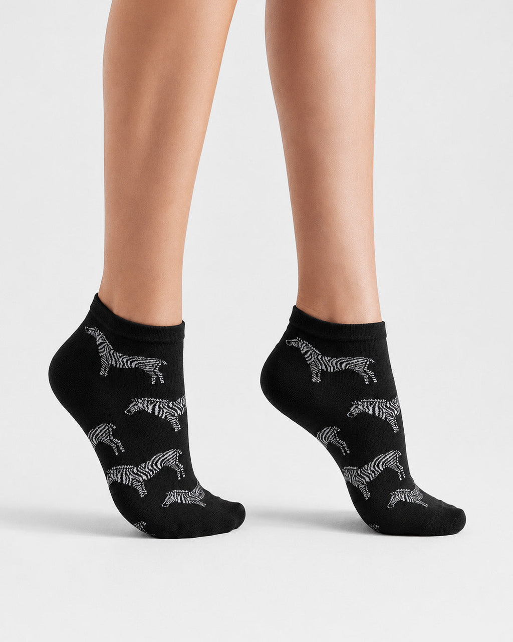 Safari- Zebra Ultra Light Designer Tab Sock